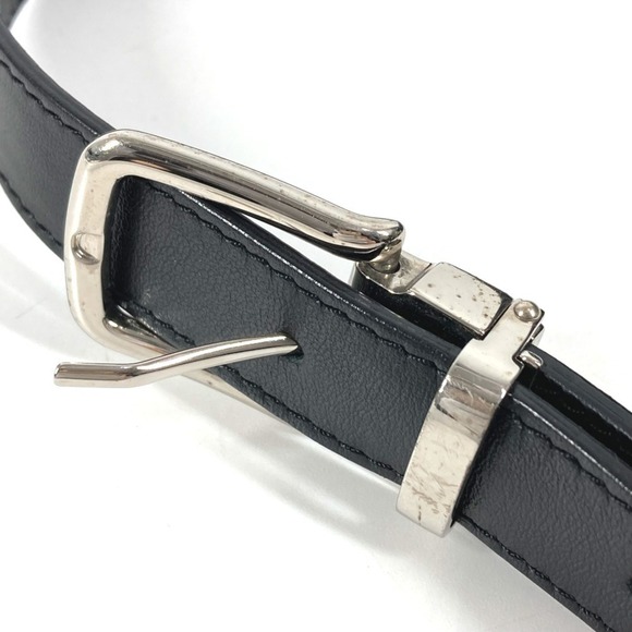 CHANEL Black Leather Logo Shoulder Bag - Picture 12 of 13